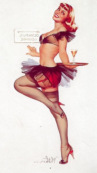 16P Vintage Pinups Ted Withers