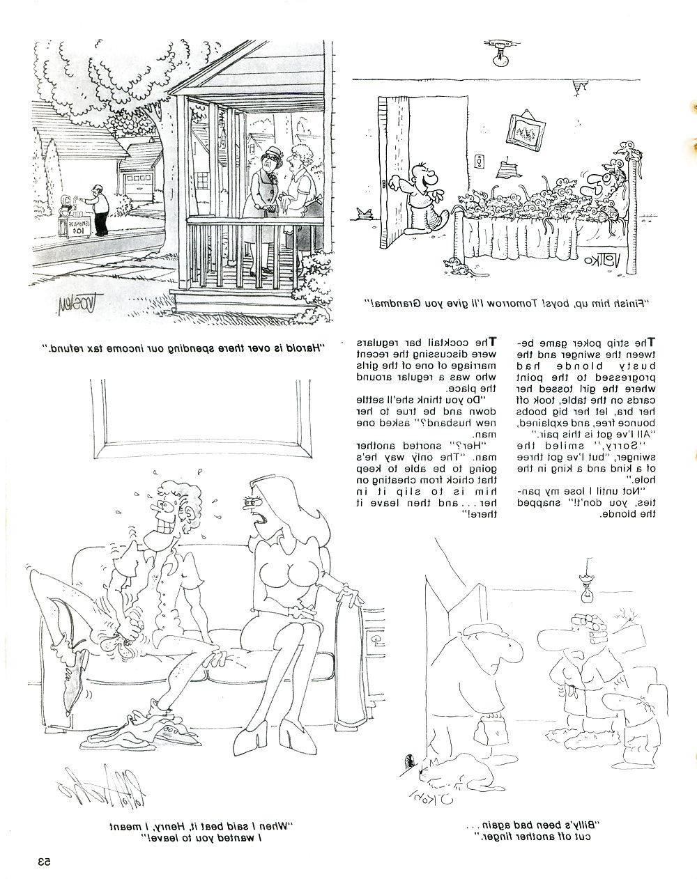 25P Vintage Magazines Hustler Humor - 1979