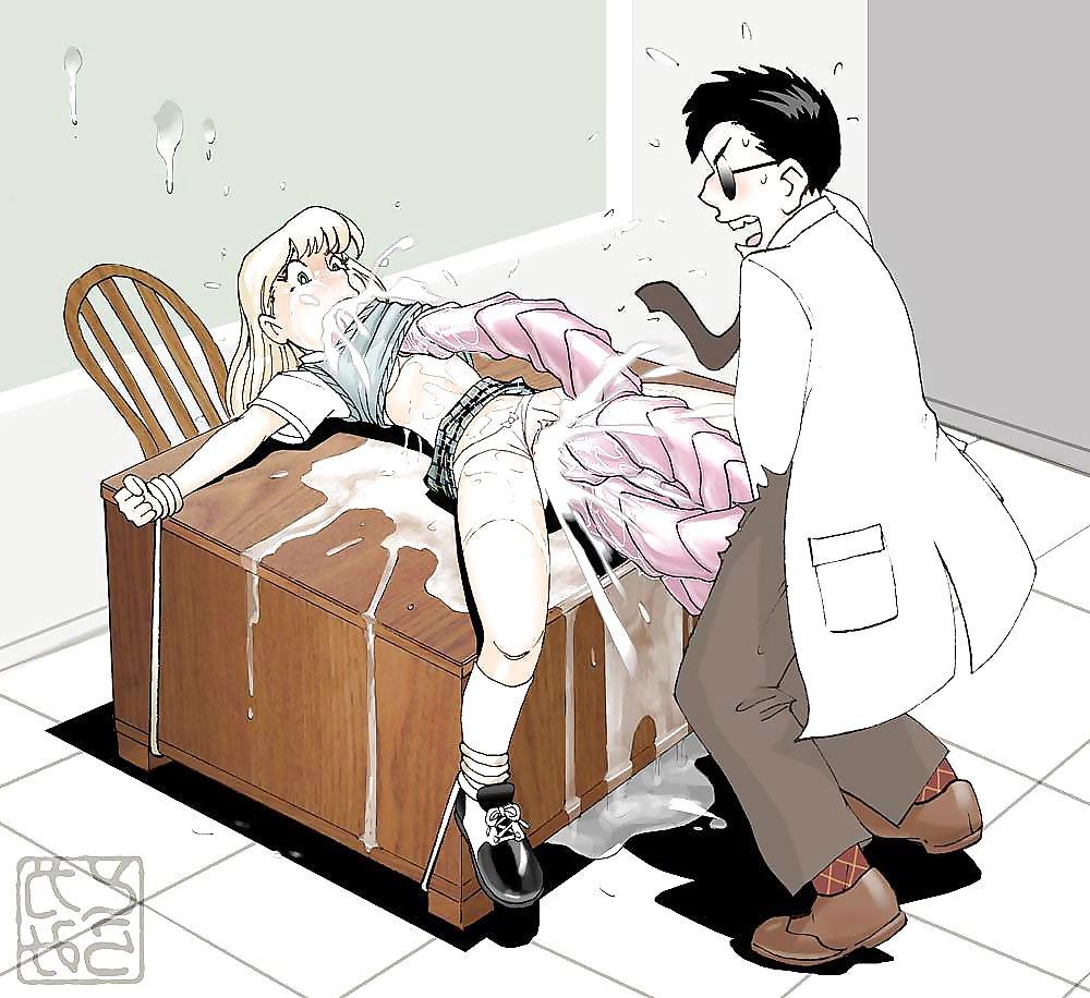 25P Extreme Dildo Fist Femdom Cartoon 4