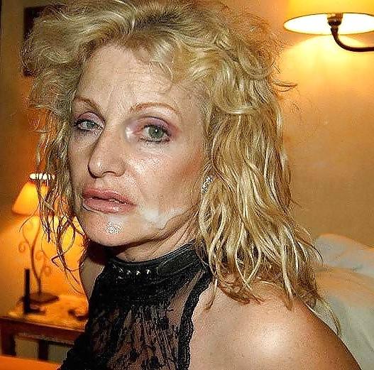 9P Slutty cum faced granny