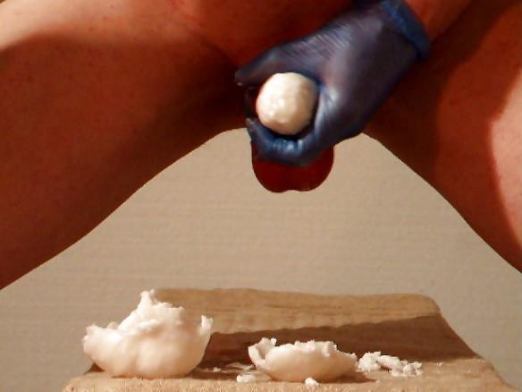 8P Dipping Balls in hot wax