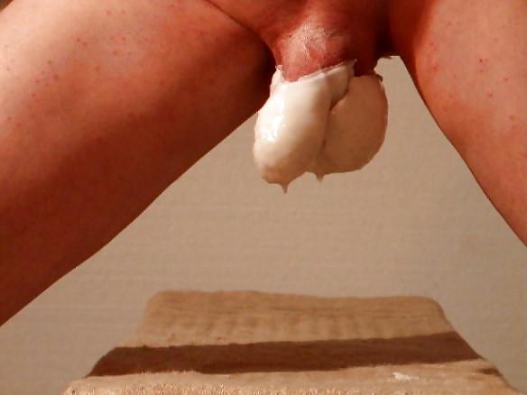 8P Dipping Balls in hot wax