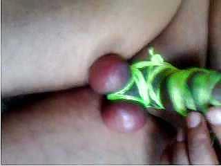25P Penis in rope with balls 