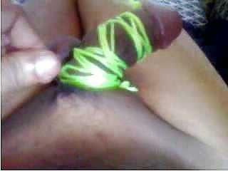 25P Penis in rope with balls 