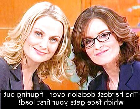9P Sexy Tina Fey and Amy Poehler captions