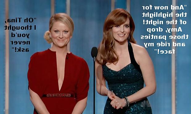 9P Sexy Tina Fey and Amy Poehler captions