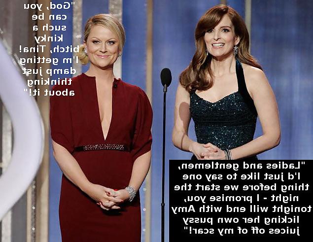 9P Sexy Tina Fey and Amy Poehler captions
