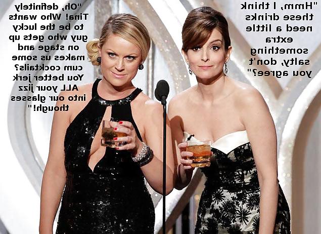 9P Sexy Tina Fey and Amy Poehler captions