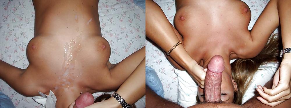 8P Cum before and after teens