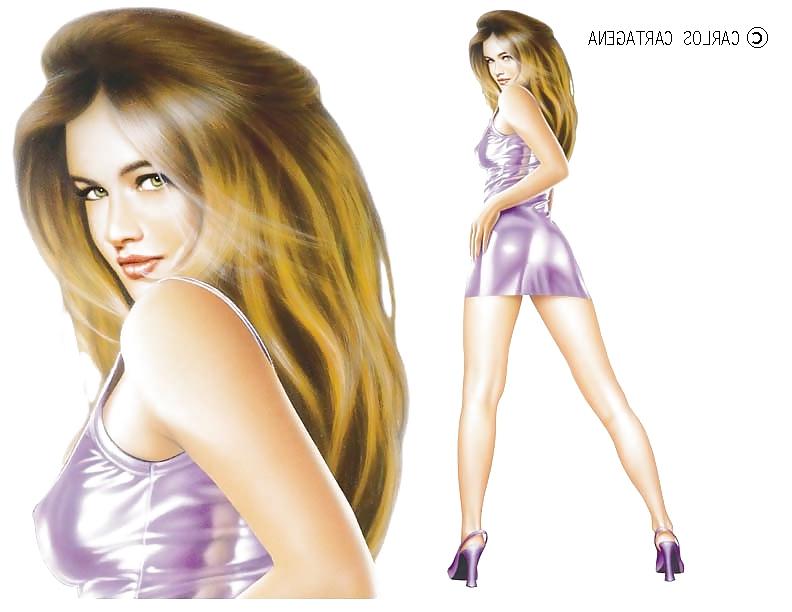 25P Vintage Pinups Carlos Cartagena