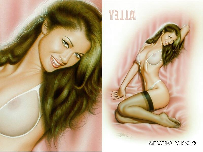 25P Vintage Pinups Carlos Cartagena