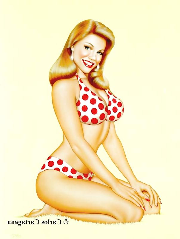 25P Vintage Pinups Carlos Cartagena