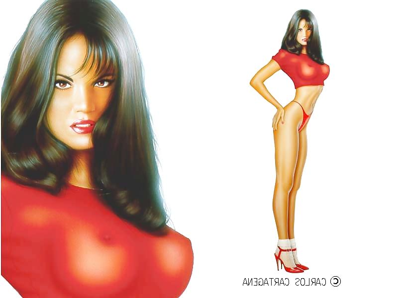 25P Vintage Pinups Carlos Cartagena