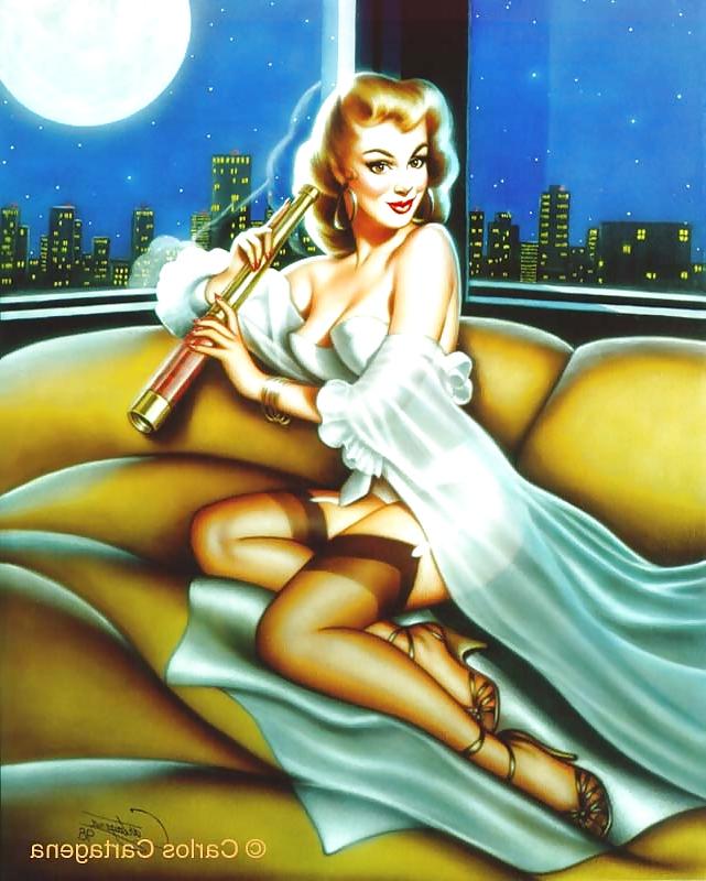 25P Vintage Pinups Carlos Cartagena