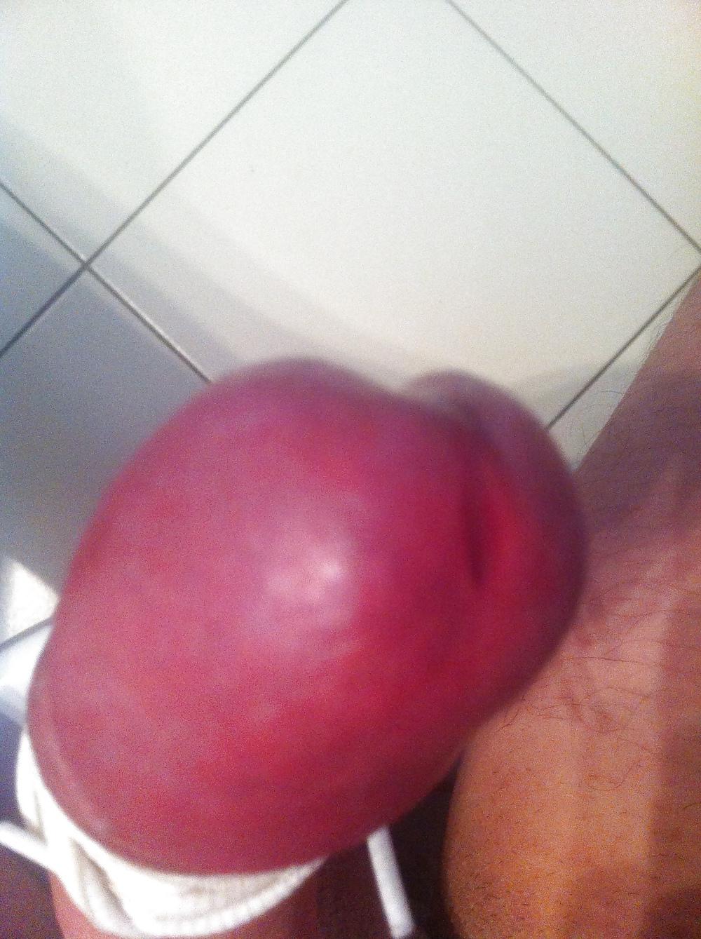 15P Caock and ball bondage
