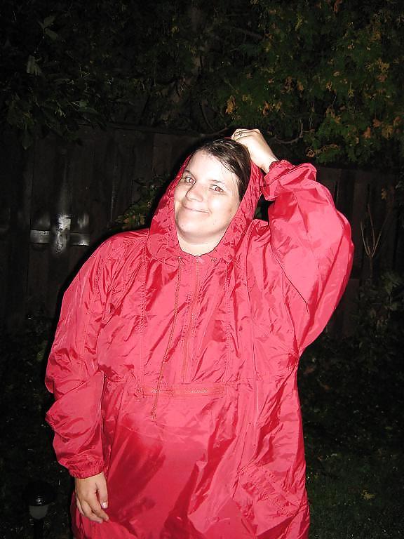 22P Posing in the rain