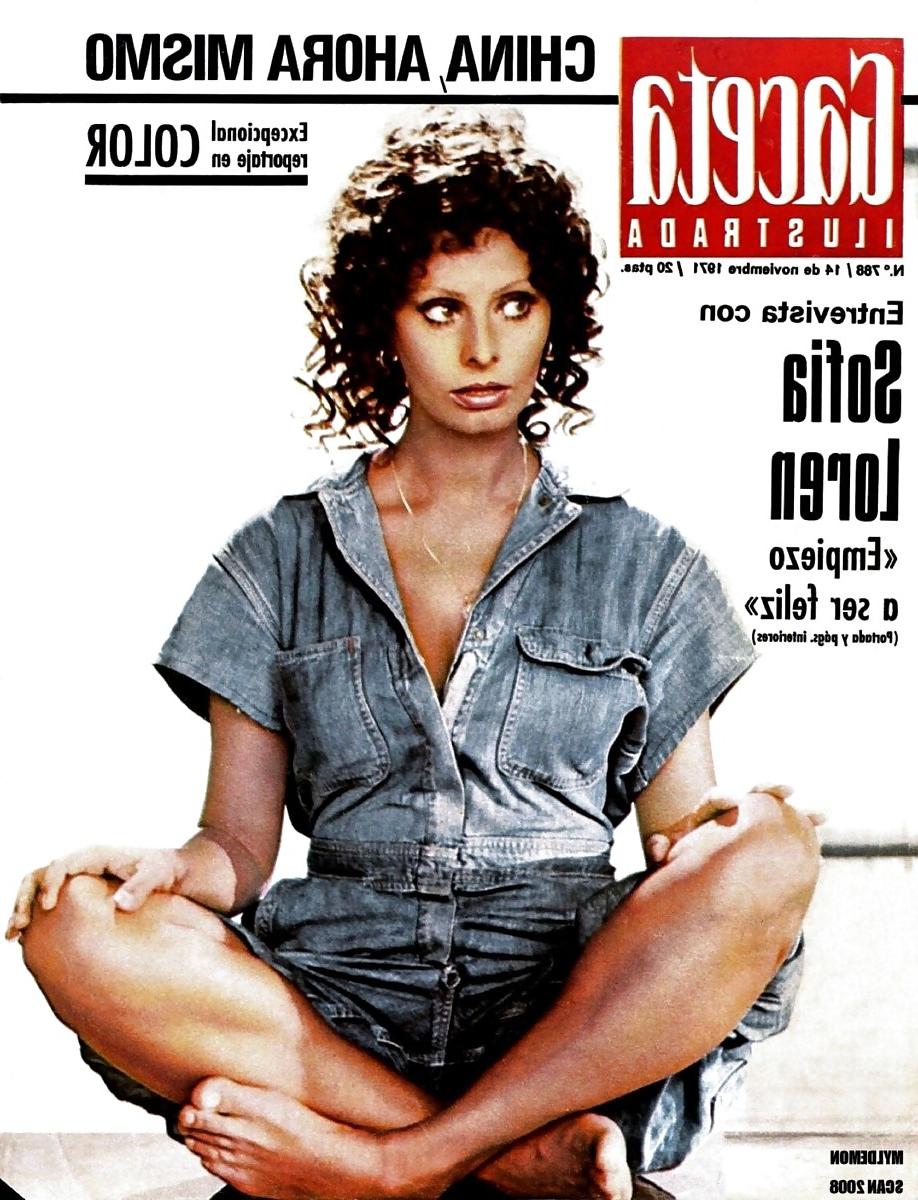 25P Sophia Loren Feet