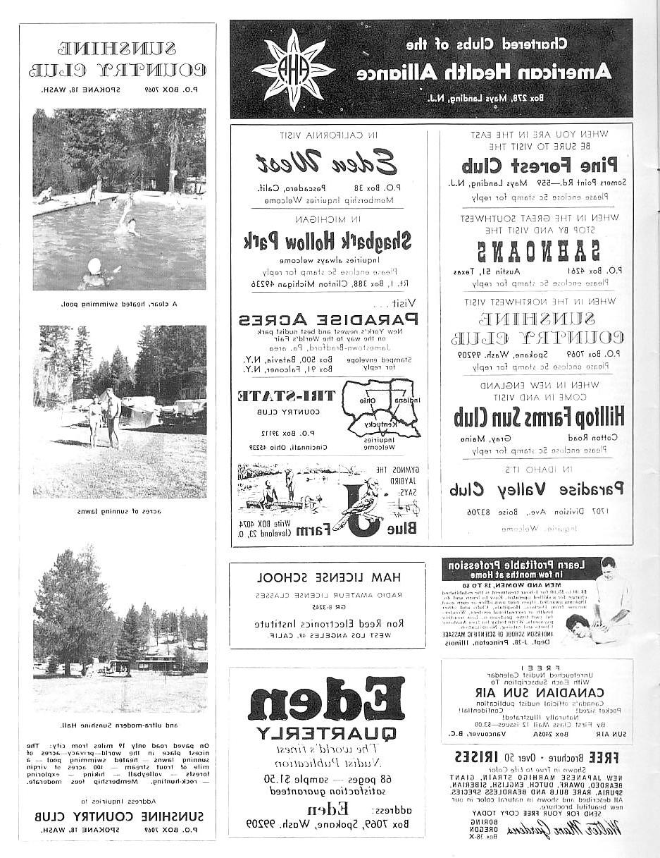 25P Vintage Magazines Paradise 07- 1964