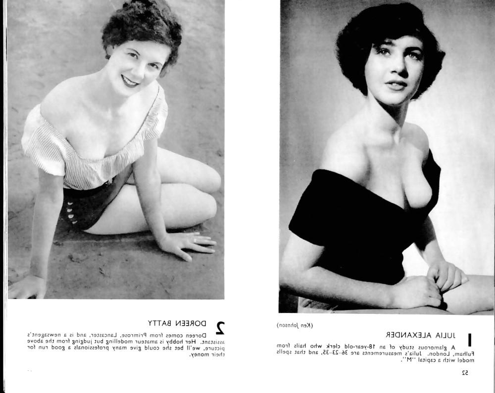 25P Vintage Magazines Pinup - 1956 Summer Special