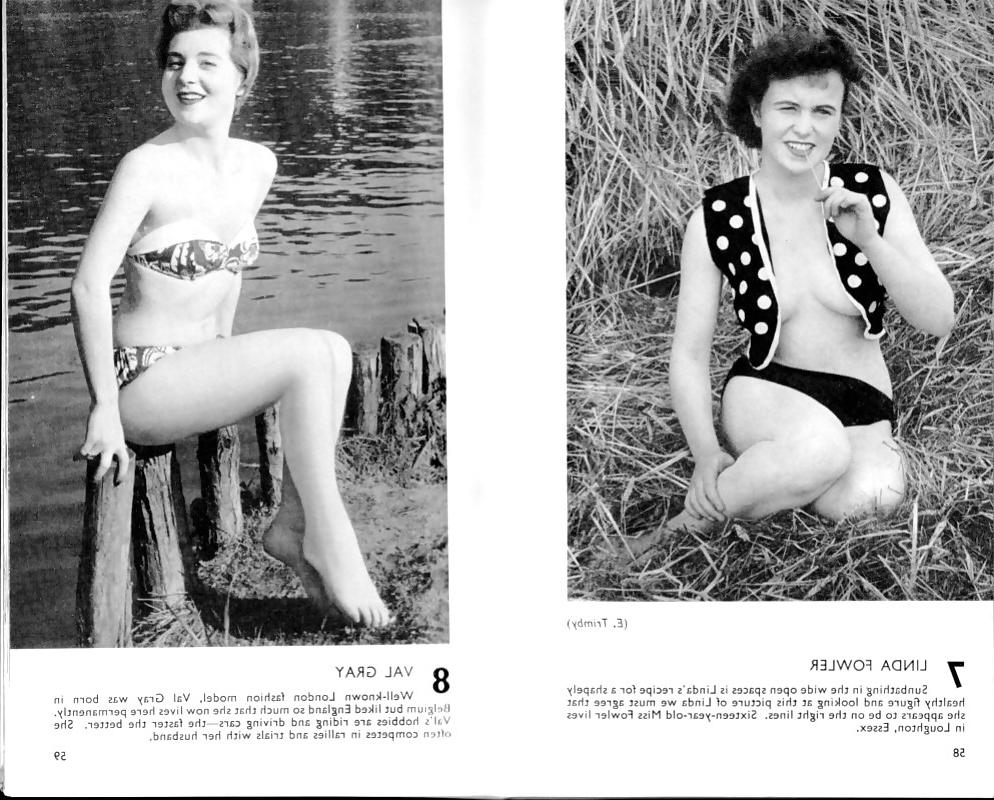 25P Vintage Magazines Pinup - 1956 Summer Special