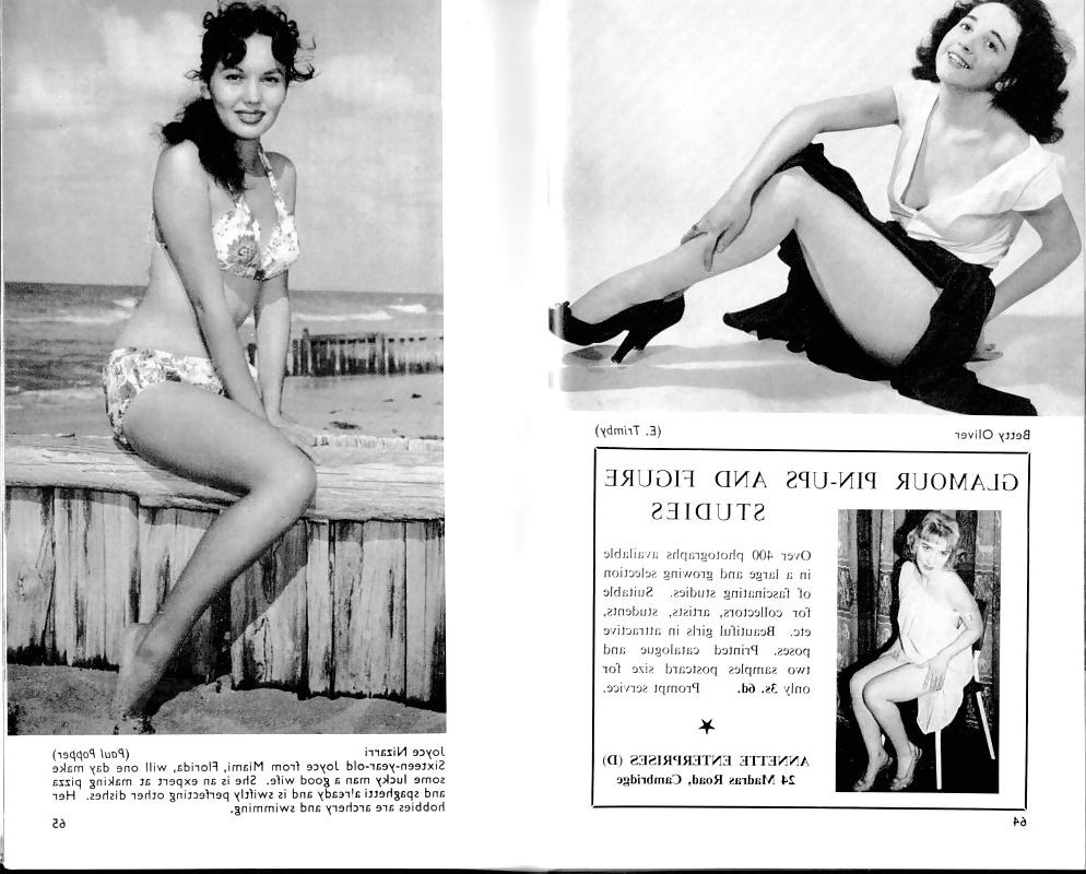 25P Vintage Magazines Pinup - 1956 Summer Special
