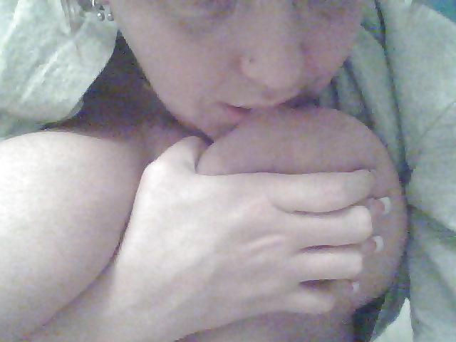 25P Girls sucking their own nipples