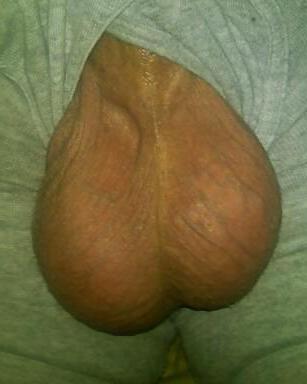 18P Checking out my buddys huge balls. In HD!
