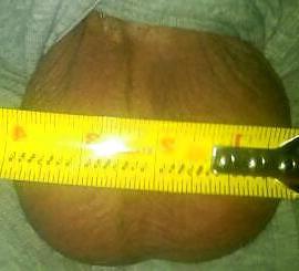 18P Checking out my buddys huge balls. In HD!