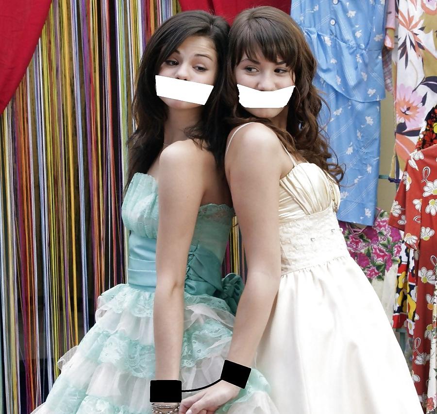 25P Selena Gomez Bound Slave