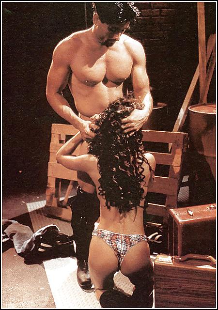 8P Vintage pornstar Heather Hunter in action