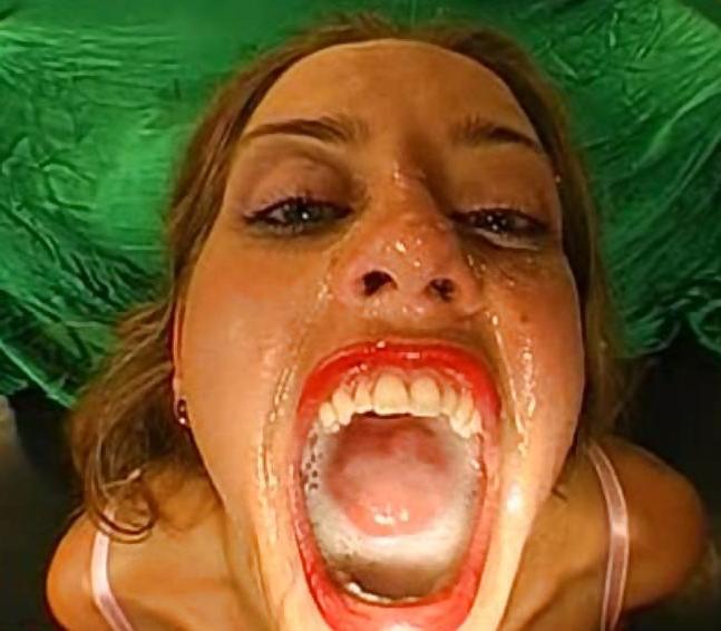 25P Mouthful of cum pics