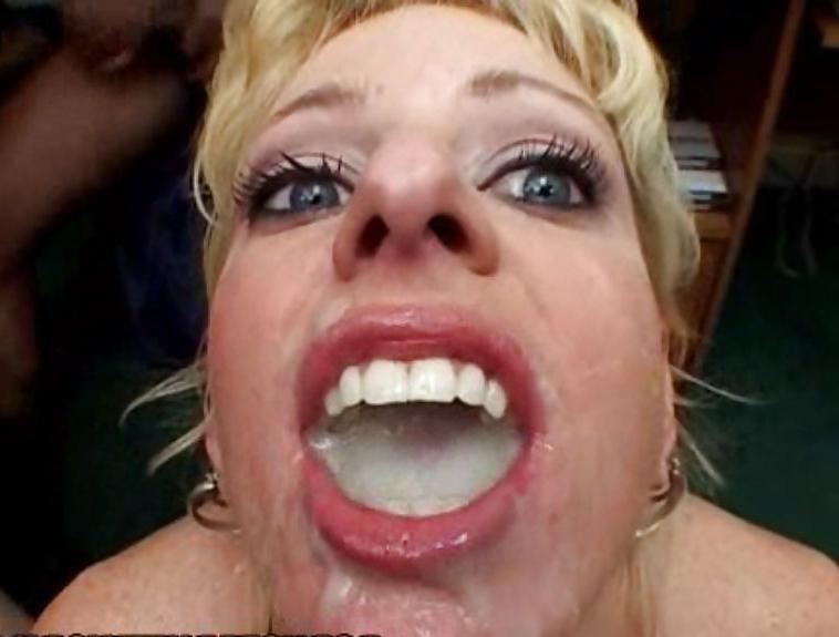 25P Mouthful of cum pics
