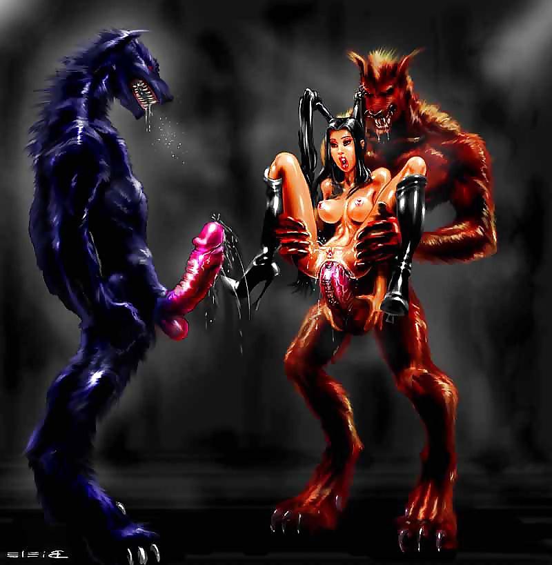 25P Extreme Dildo Fist Femdom Cartoon 2