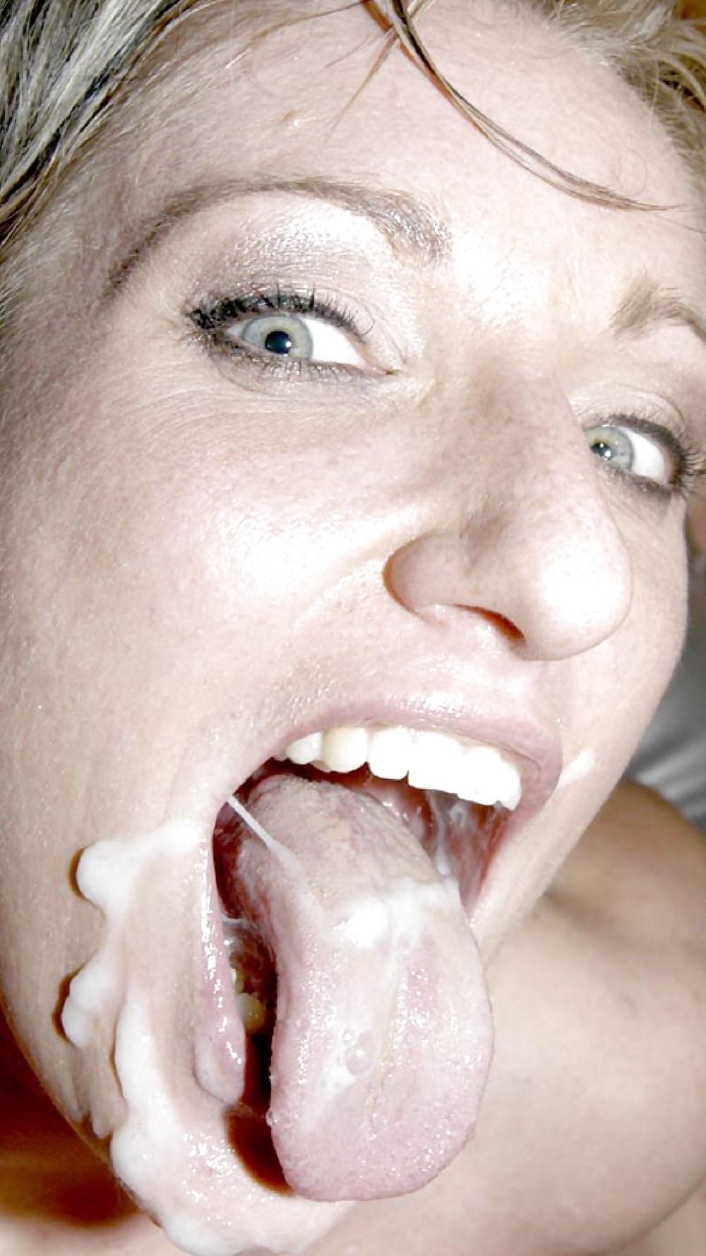 25P Cum leaks out from beautiful mouths and faces 3 (Camaster)