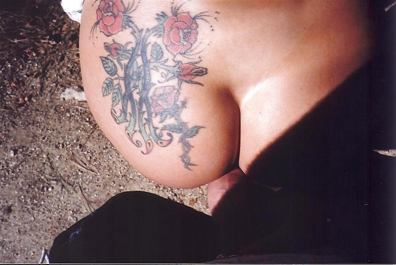 23P Outdoor sucking, tit fuck and sitting on a bottle