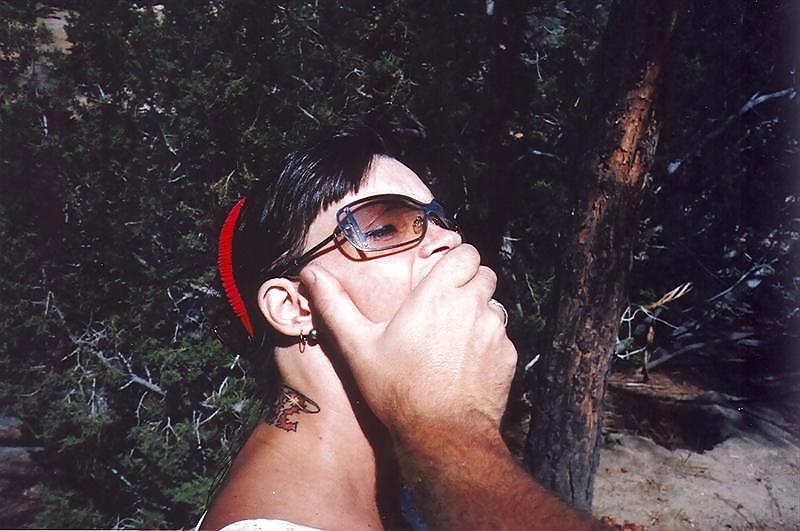 23P Outdoor sucking, tit fuck and sitting on a bottle