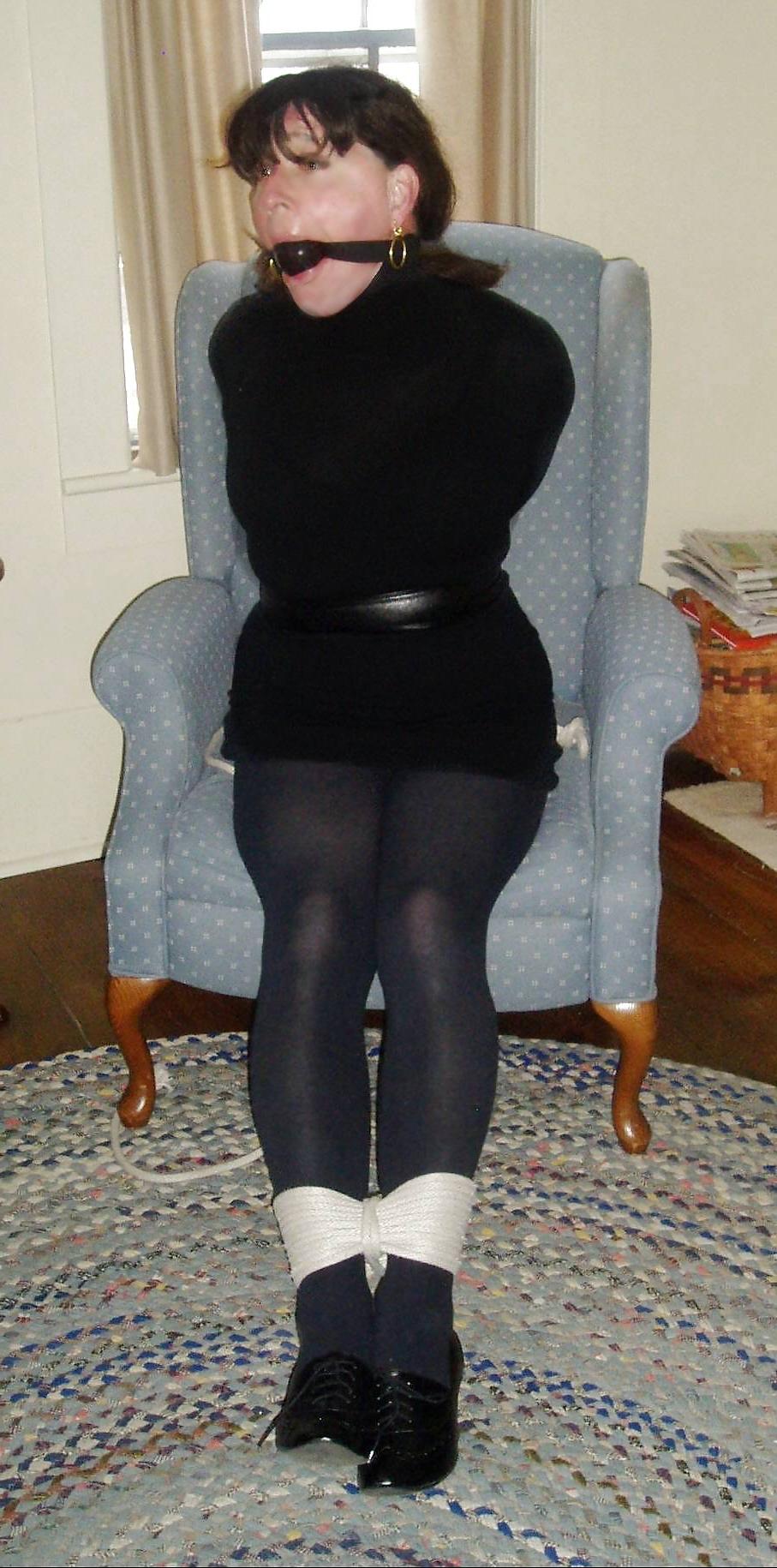 5P More bound and gagged sissy