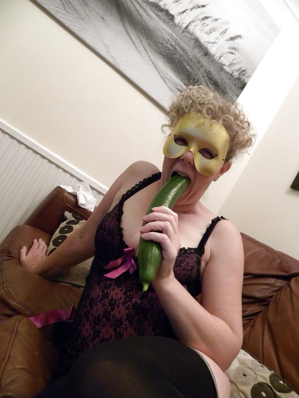 15P Fun with a cucumber