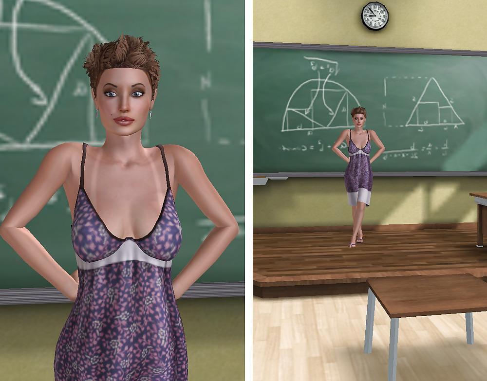 25P My teacher is hot, i want her