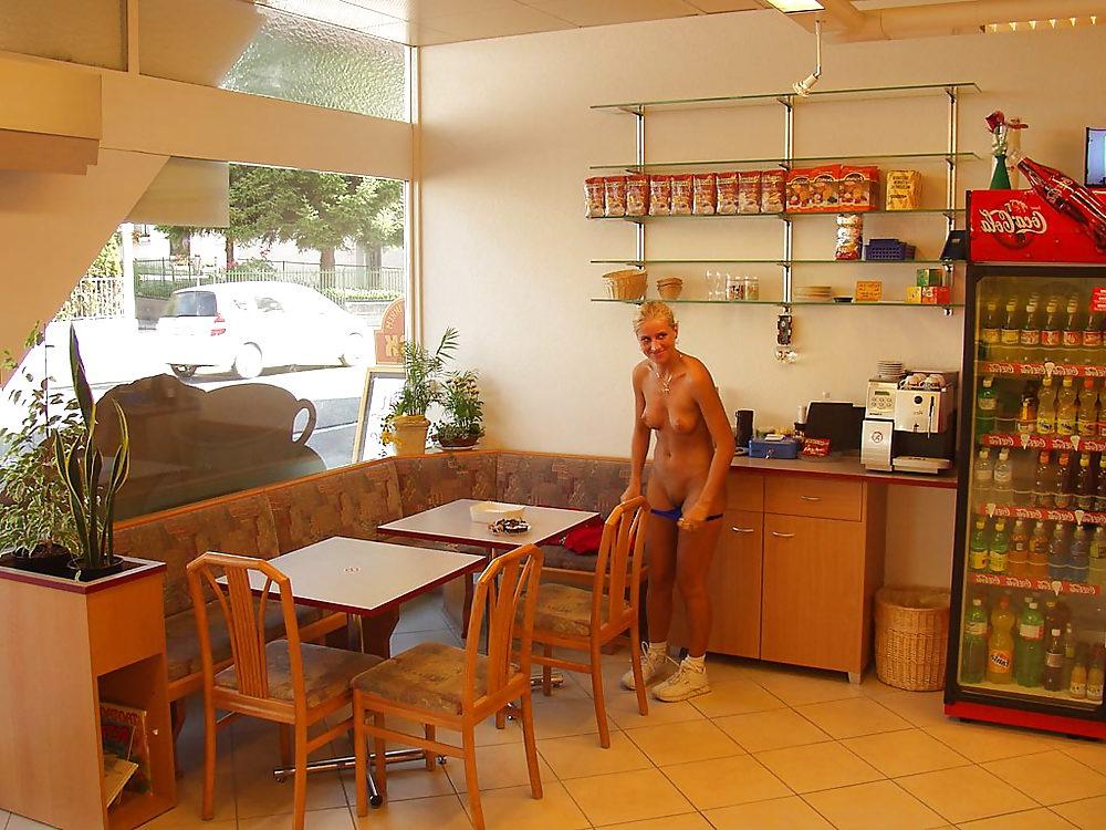 25P Teen in a swiss Bakery - N. C. 