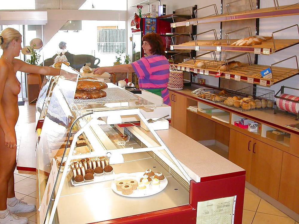 25P Teen in a swiss Bakery - N. C. 