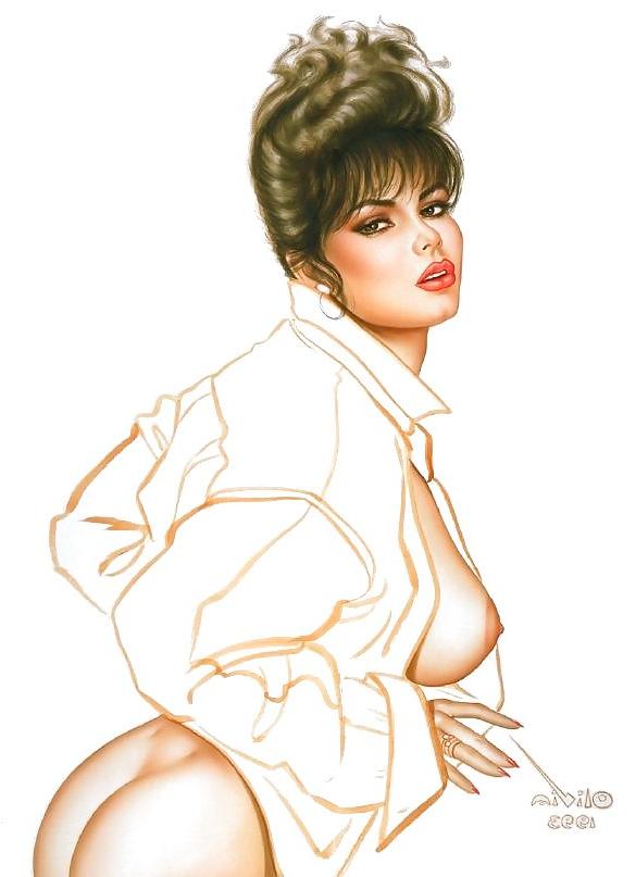 25P Vintage Pinups Olivia de Berardinis