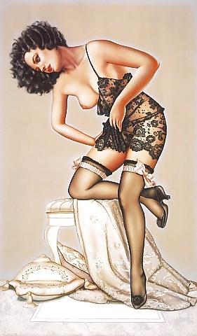25P Vintage Pinups Olivia de Berardinis
