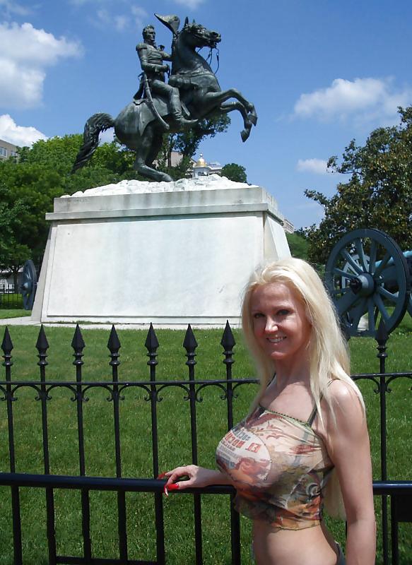 25P Fake Titted Exhibitionist: Lori