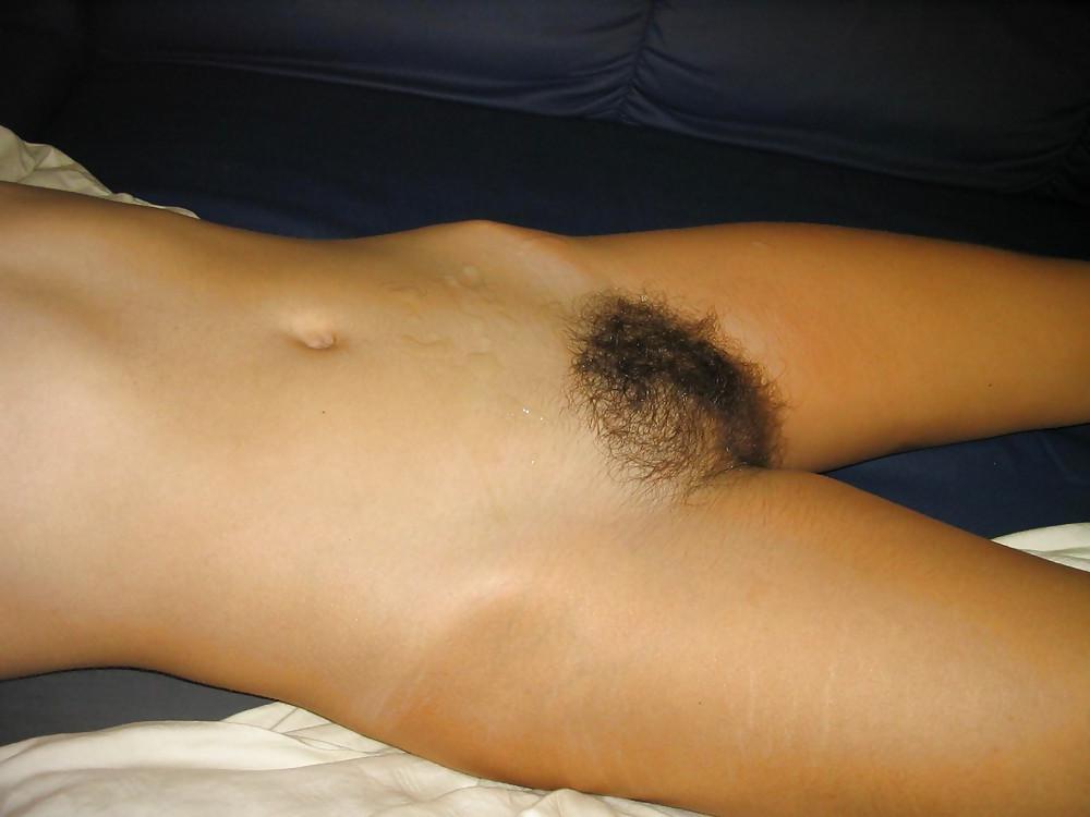 18P Very hairy teen girl (and her boyfriend)