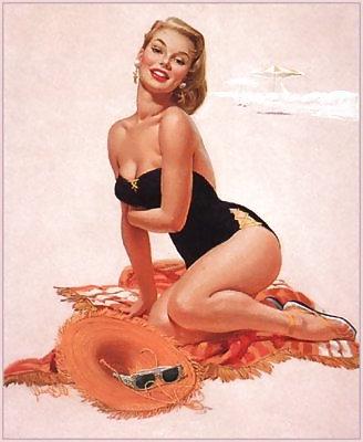 23P Vintage Pinups Al Buell