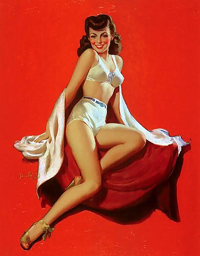 23P Vintage Pinups Al Buell