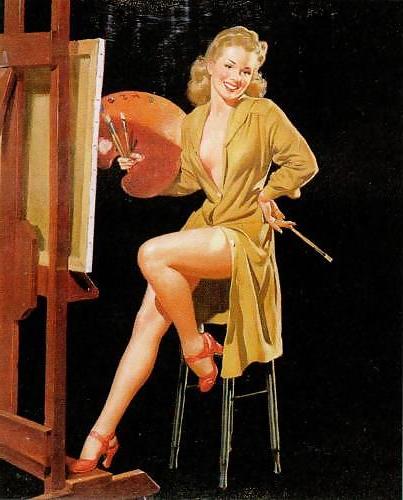 23P Vintage Pinups Al Buell