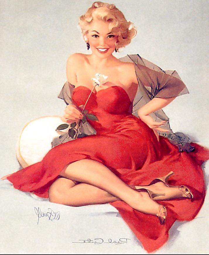 23P Vintage Pinups Al Buell