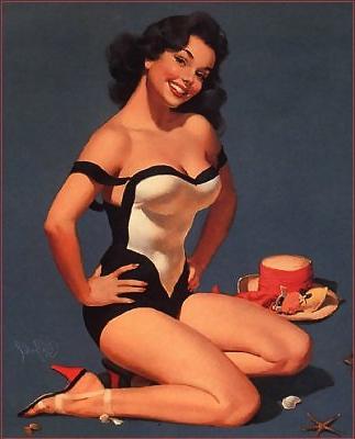 23P Vintage Pinups Al Buell